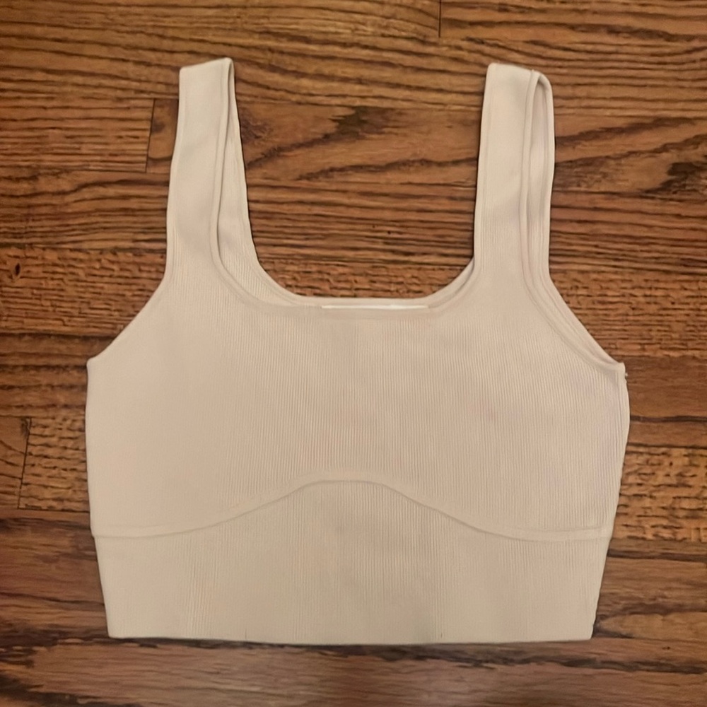 Glasson’s Scoop Rib Knit Tank (Cropped)
